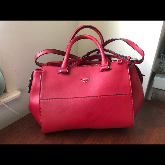 Guess Handbags - Guess Red Handbag Tote